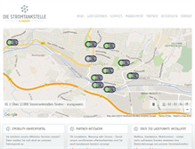 Tablet Screenshot of die-stromtankstelle.de